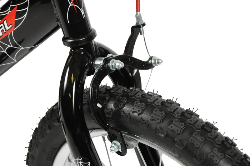 Professional Spider 16 Inch Wheel Kids Bike Black -6